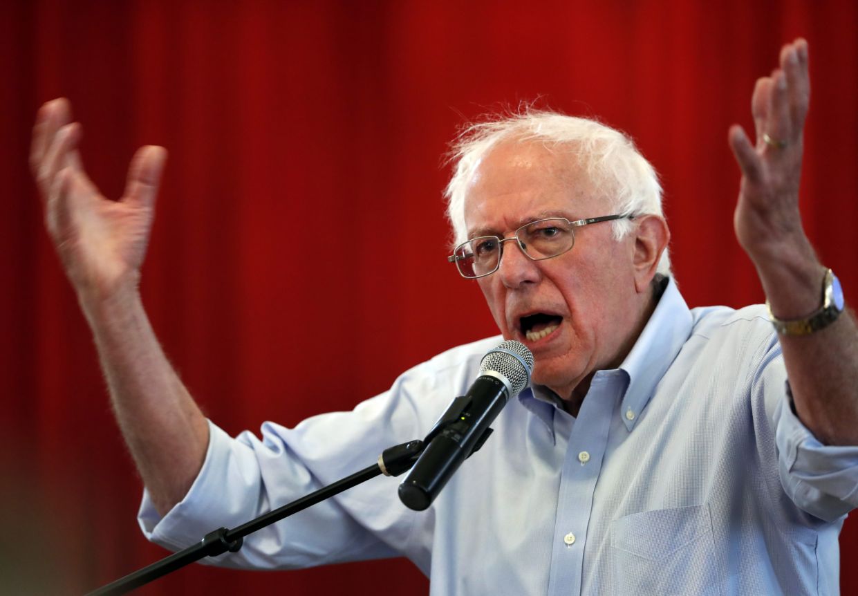 Democratic presidential candidate Sen. Bernie Sanders. (Photo: Steve Marcus/Las Vegas Sun via AP)