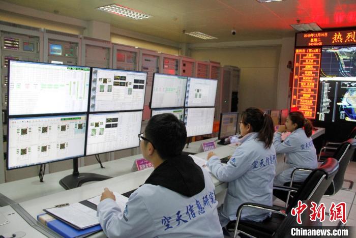中国遥感卫星地面站喀什接收站工作现场。中科院空天院 供图