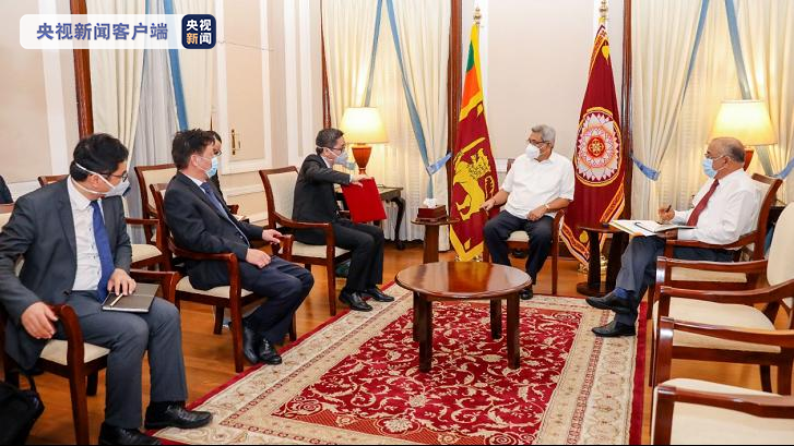 斯里兰卡总统：感激中国为斯抗击疫情 恢复经济提供的帮助