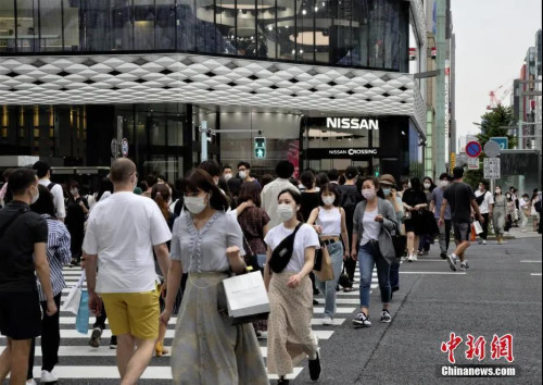 资料图：当地时间6月6日，日本东京街头。<a target='_blank' href='http://www.chinanews.com/'>中新社</a>记者 吕少威 摄