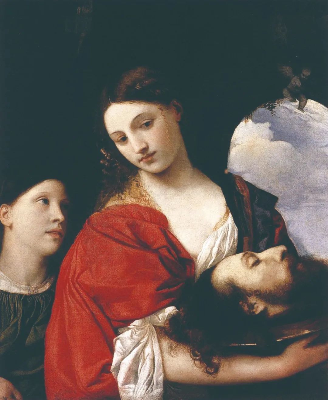 《莎乐美》（局部）提香·韦切利奥（Titian Vecellio）约1515年绘