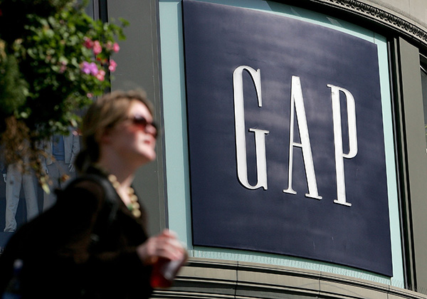 GAP公司表示，到2024年初将关闭220家同名门店。人民视觉 资料图