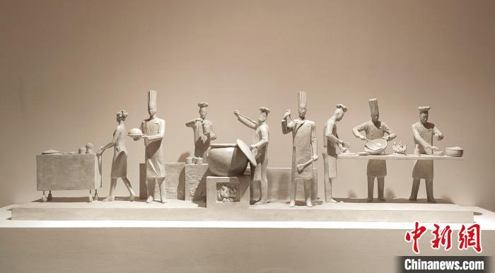 该展览展出雕塑作品40余件。广州市文化广电旅游局 供图