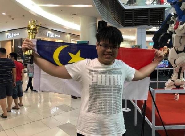 吴城骏赢得冠军荣耀，证明了自己的实力。(马来西亚《星洲日报》)