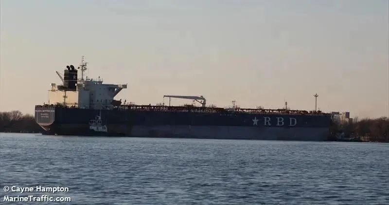 “Rumford”号油轮。（图自MarineTraffic网站）