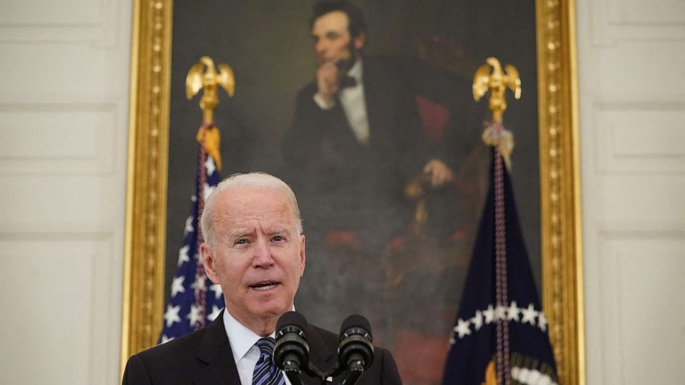 PHOTO: President Joe Biden speaks about crime prevention at the White House in Washington on June 23, 2021.