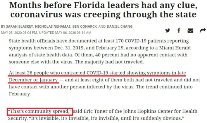 环球深观察丨“病毒扩散国”的真面目：佛罗里达州的“删数据”之谜