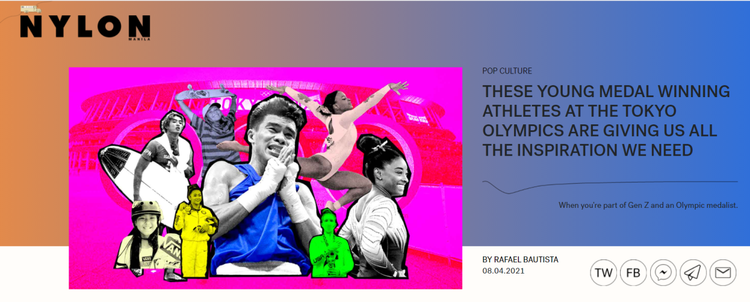 外媒：中国年轻运动员诠释奥林匹克体育精神_fororder_nylon