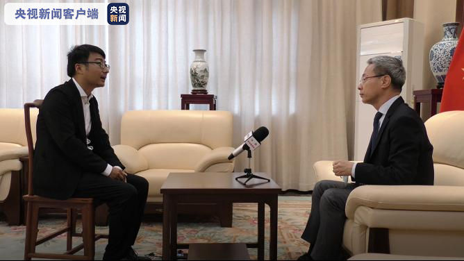 总台独家专访丨中国驻几内亚大使：敦布亚承诺遵守同中方的各种协议