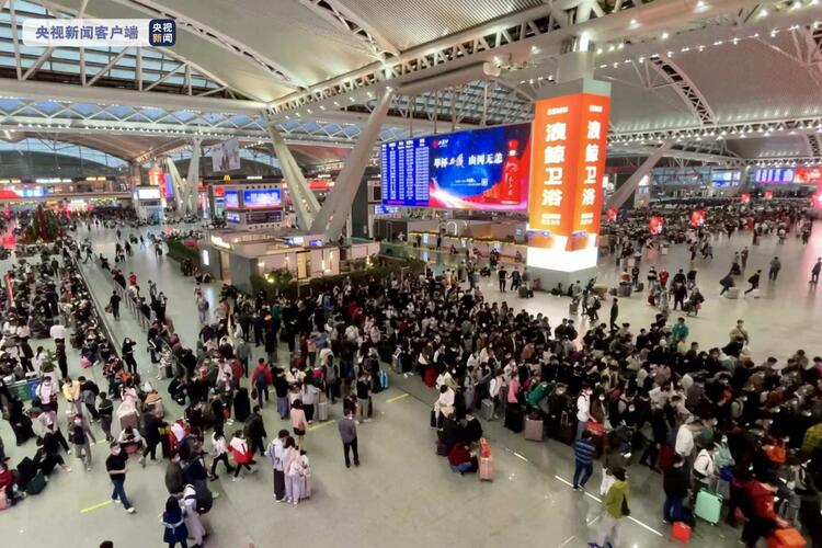 广铁集团春运至今共发送旅客865万人次