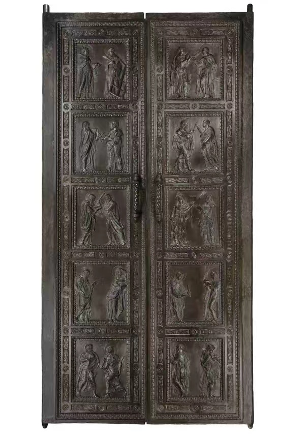多纳泰罗，《殉道者之门》，圣洛伦佐教堂旧圣器室