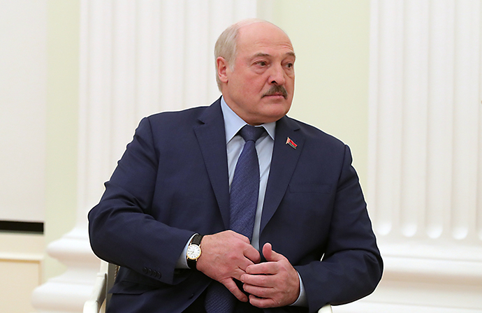 白俄罗斯总统卢卡申科。澎湃影像 图