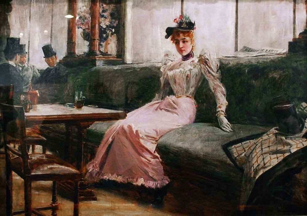 《巴黎生活》，胡安·卢纳，1892年，菲律宾国家博物馆 藏