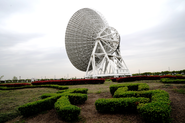 上海天马望远镜。新华社记者 张建松 摄