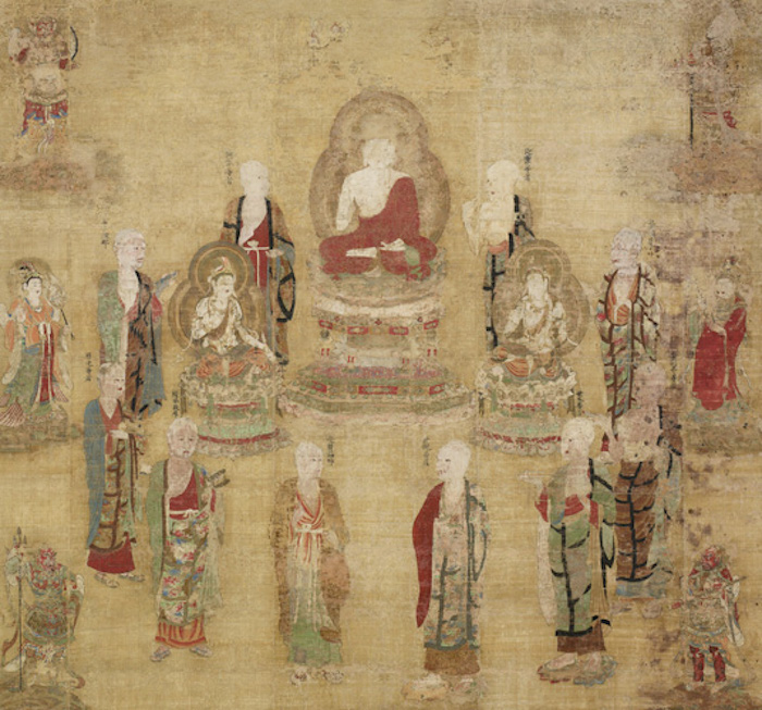 《俱舍曼荼罗》，平安时代（12世纪），奈良东大寺，日本国宝，后期展品