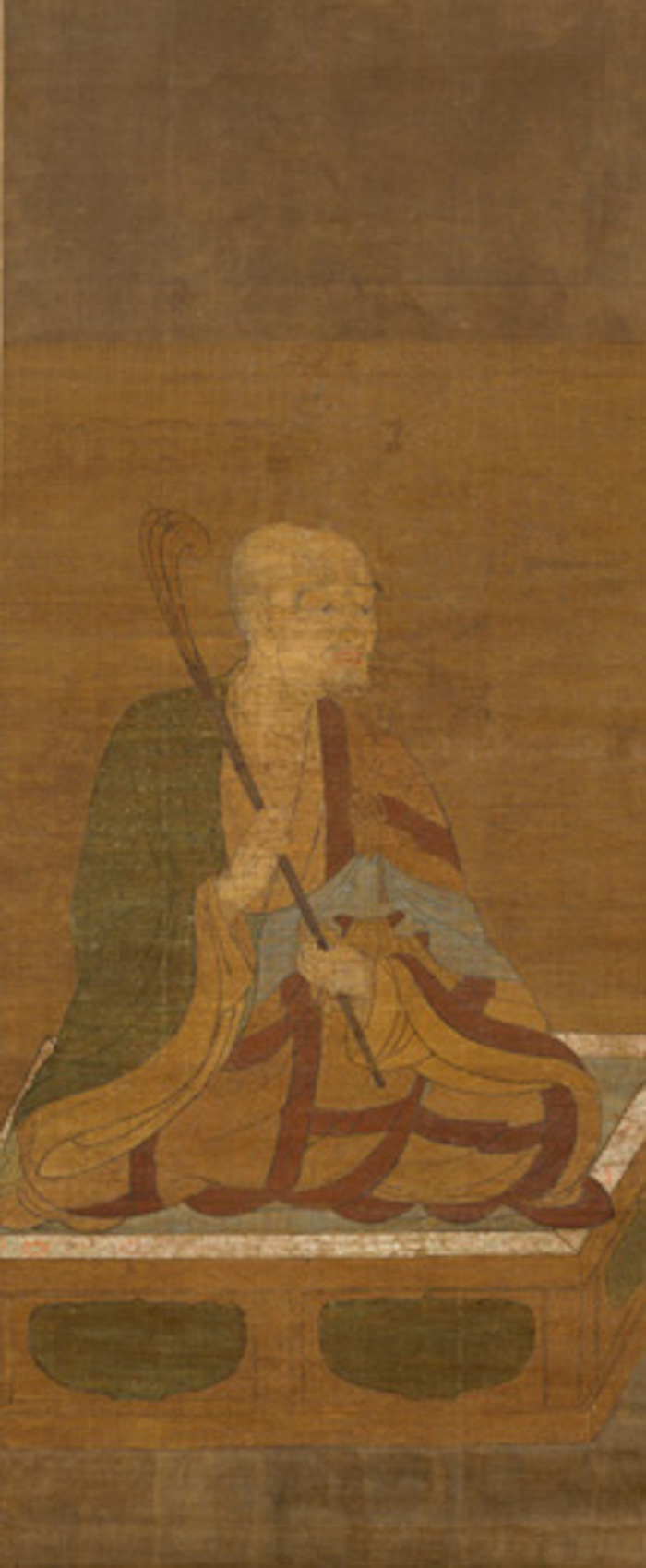 慈律师像，室町时代（14～15世纪），奈良国立博物馆