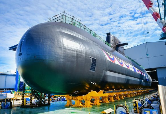 韩国海军“张保皋-III级”潜艇资料图（东森新闻云）