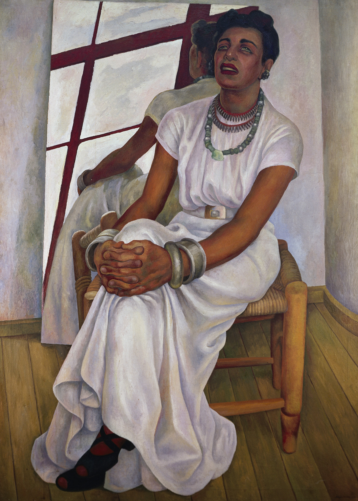 《卢佩·马林的肖像》（Portrait of Lupe Marin），1938
