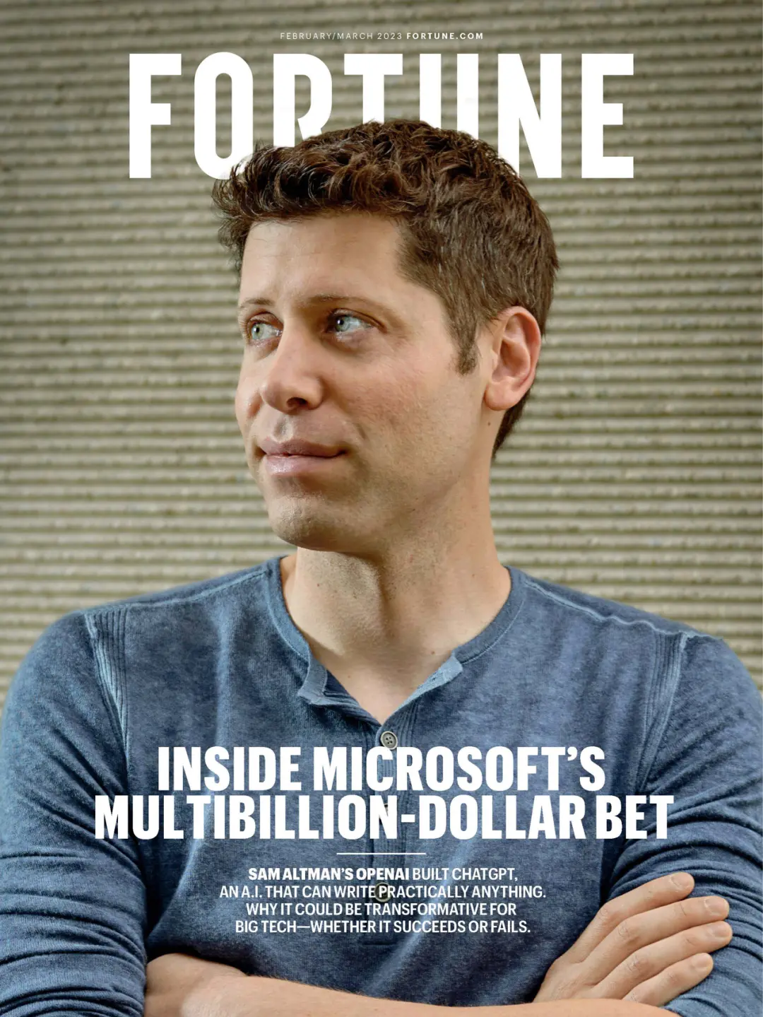 《财富》封面：全球爆红的ChatGPT是如何诞生的？