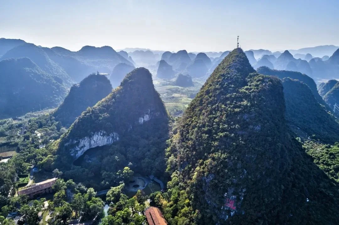 柳州融水县的喀斯特地貌